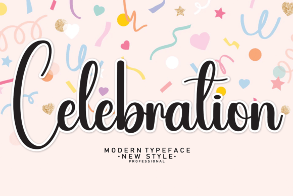 Discover the Celebration Font: A Friendly Handwritten Typeface