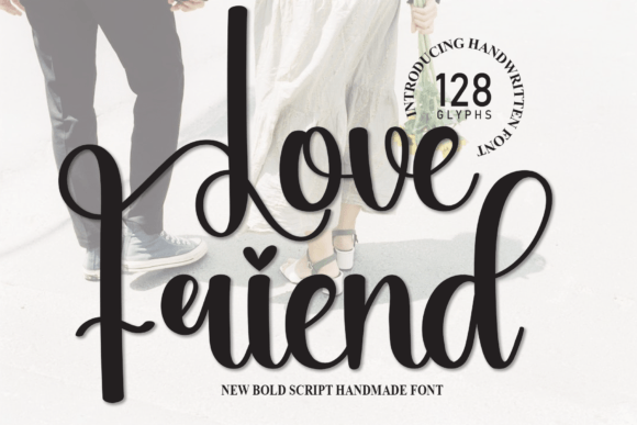 Discover the Elegant Handwritten Charm of Love Friend