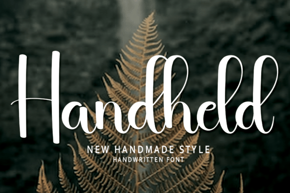 Discover the Handheld Font: Your New Favorite Script Typeface
